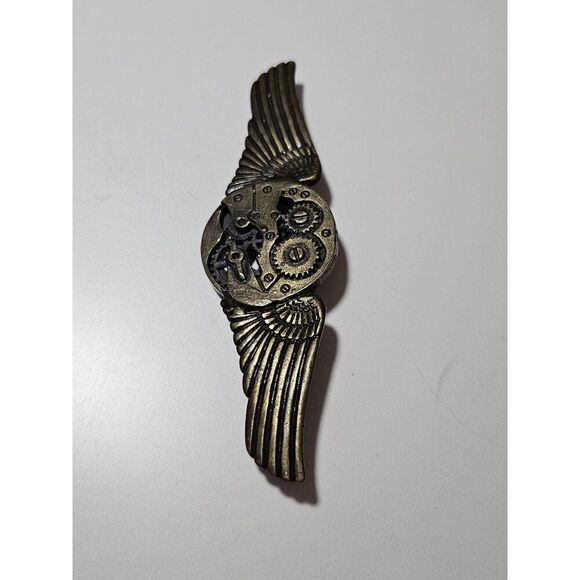 Bronze colored gear wing pin - Picture 7 of 10